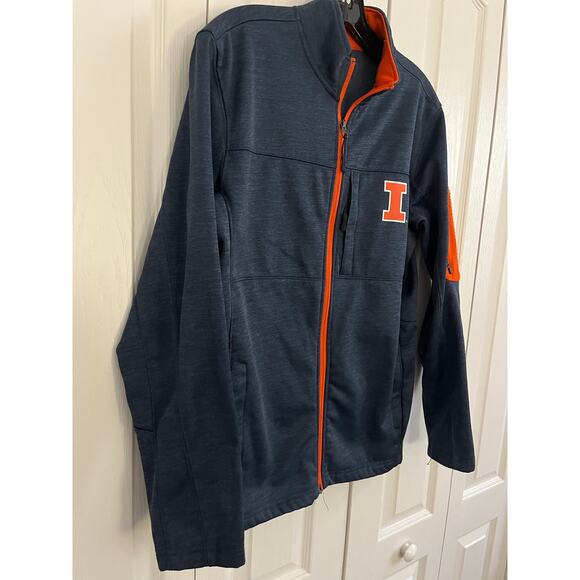 Colosseum Illinois Fighting Illini Stadium Jacket Size S - Picture 4 of 16